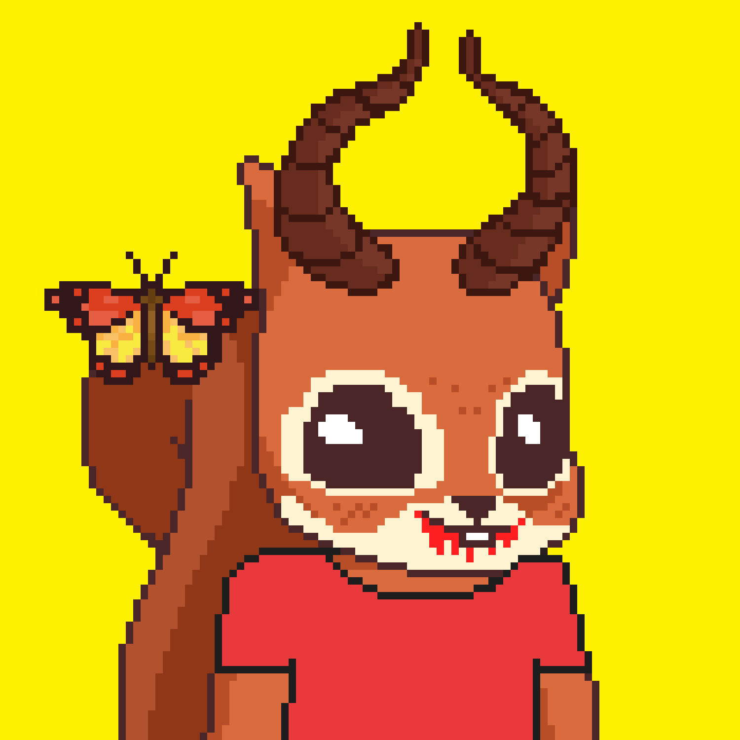 Pixel Squirrels #8117 NFT on Algorand