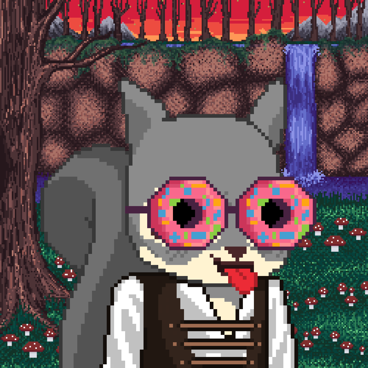 Pixel Squirrels #8118 NFT on Algorand