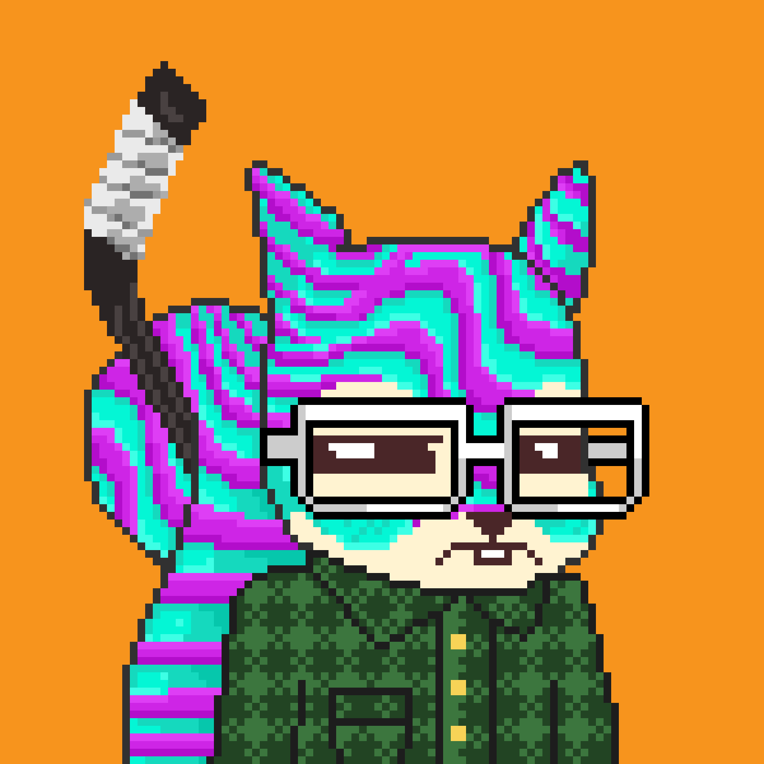 Pixel Squirrels #8120 NFT on Algorand