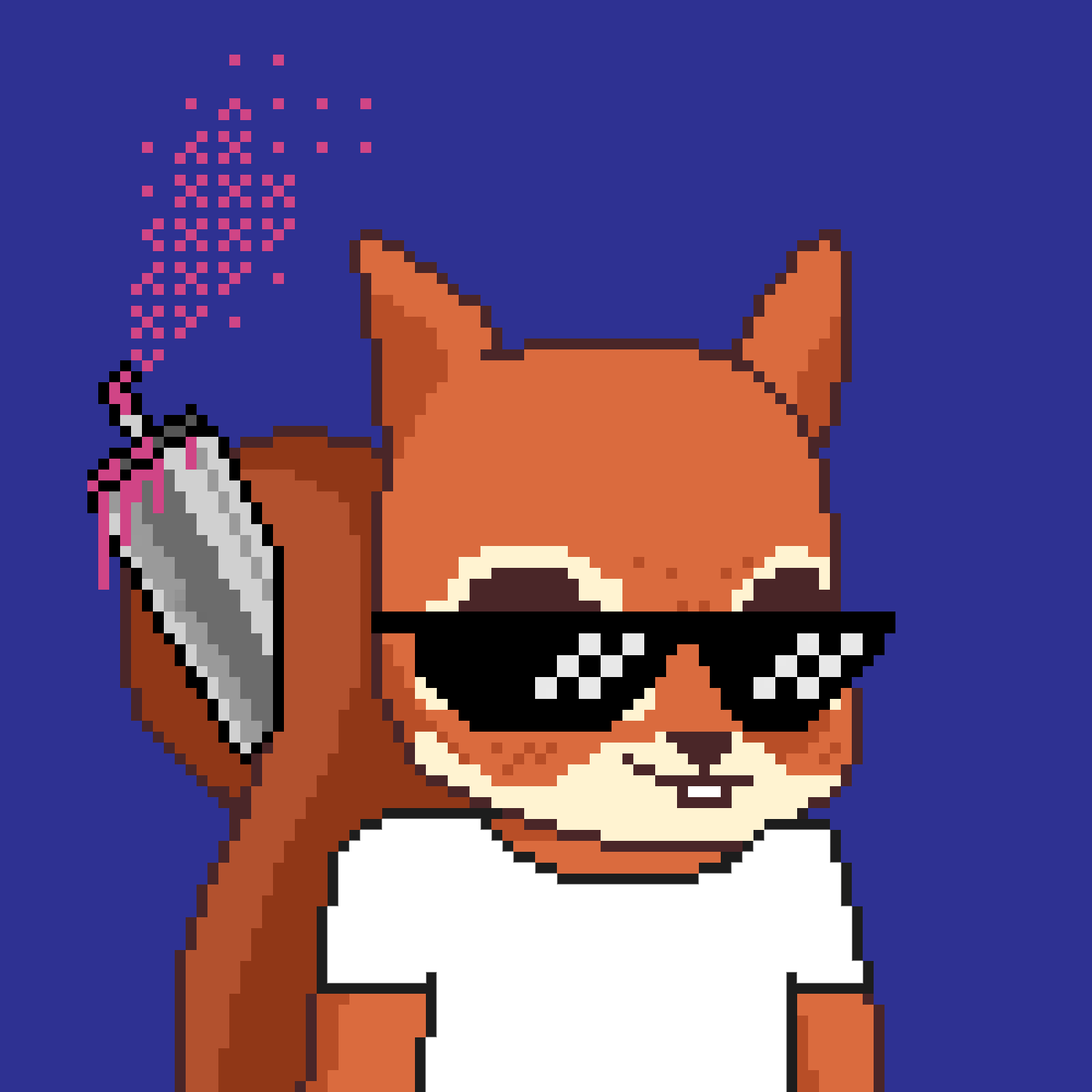 Pixel Squirrels #813 NFT on Algorand