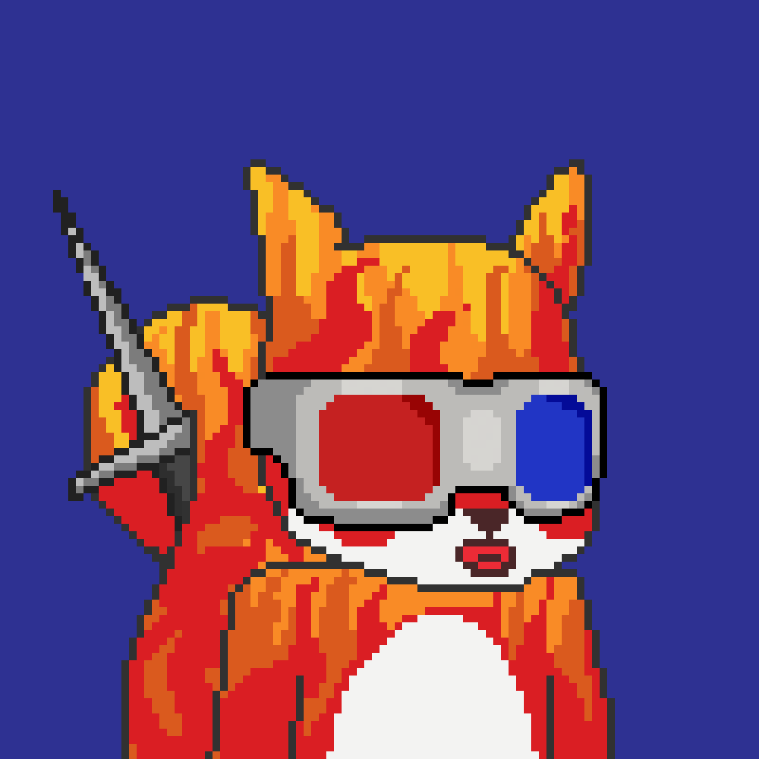 Pixel Squirrels #8133 NFT on Algorand