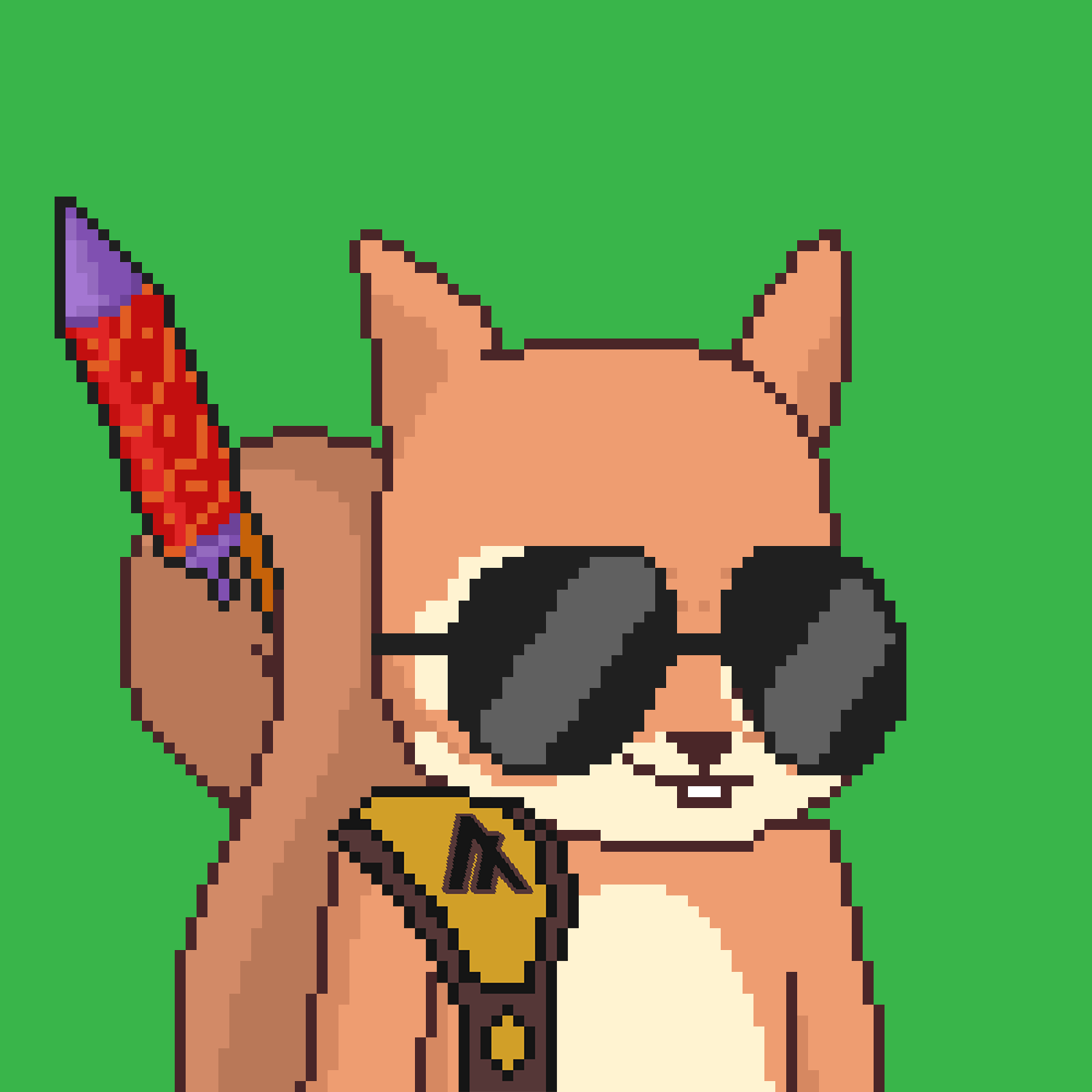 Pixel Squirrels #8135 NFT on Algorand