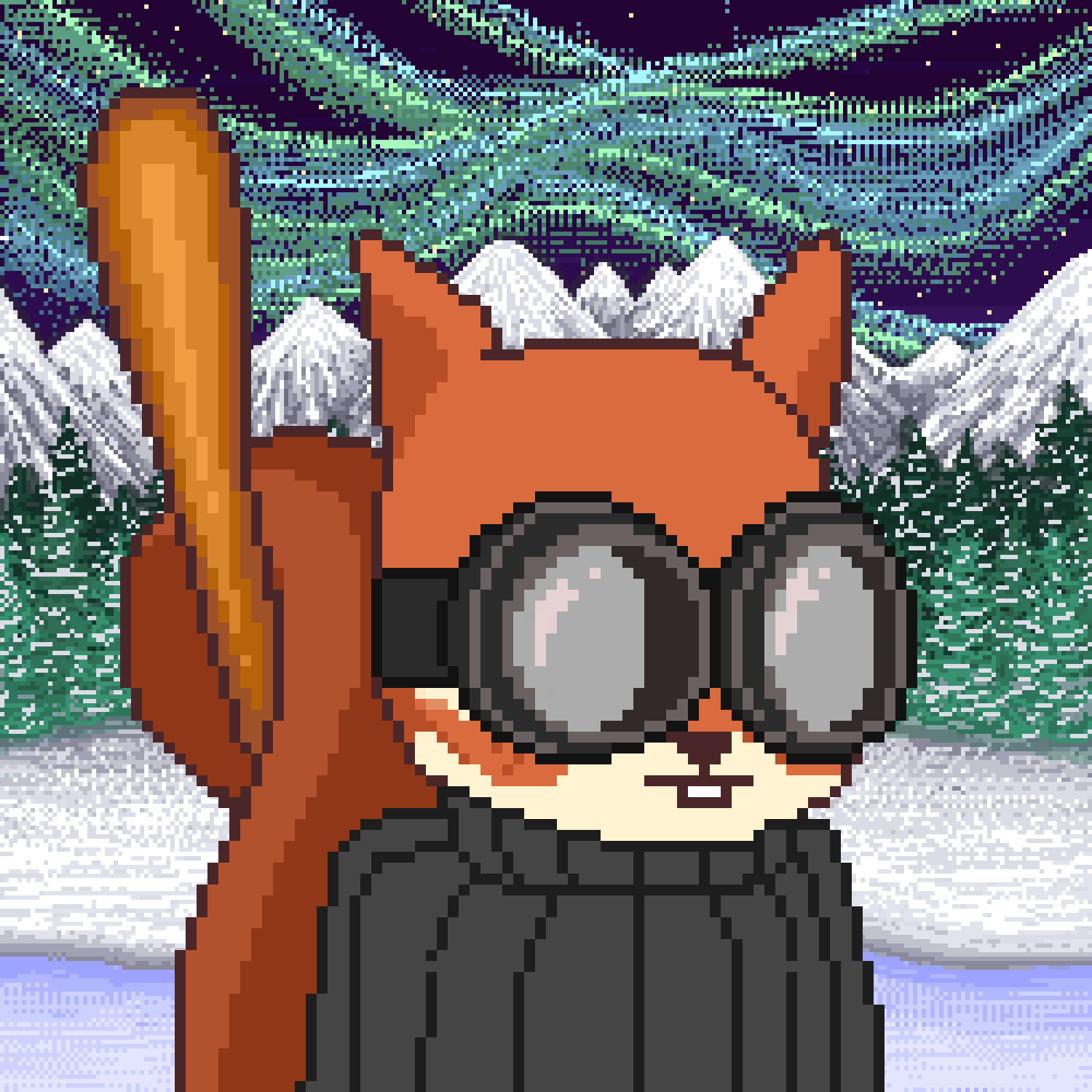 Pixel Squirrels #8154 NFT on Algorand