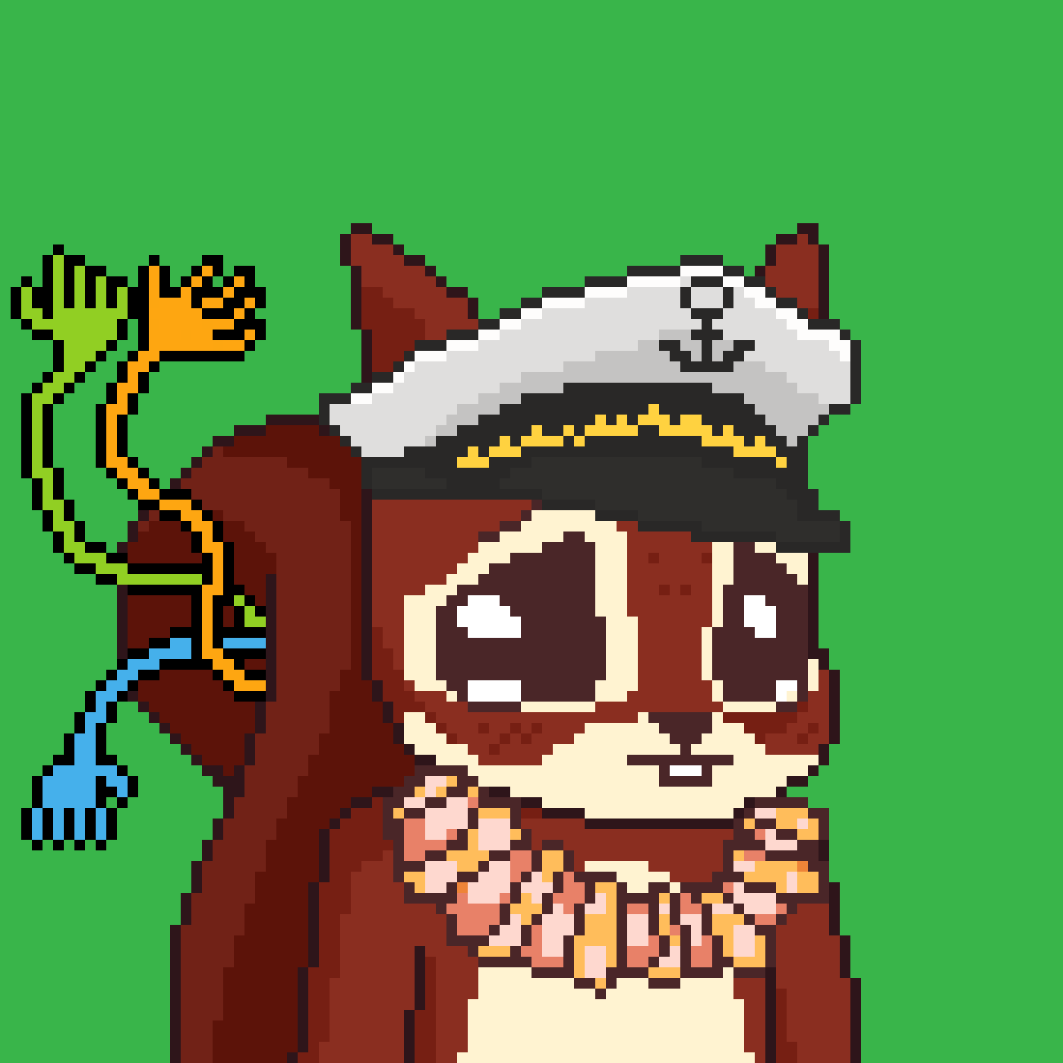 Pixel Squirrels #8155 NFT on Algorand