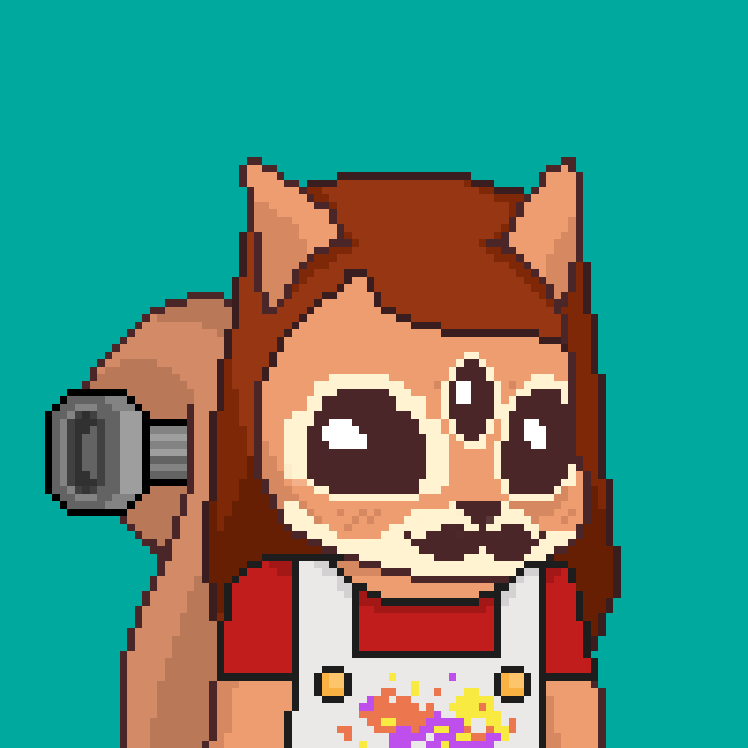 Pixel Squirrels #8157 NFT on Algorand