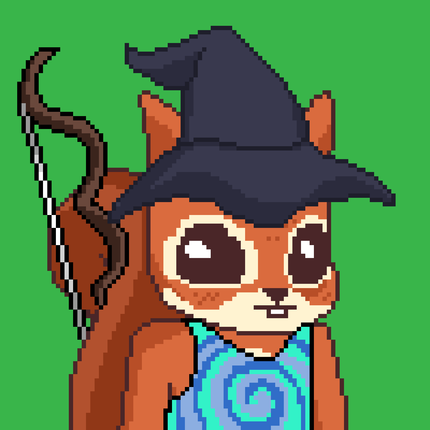 Pixel Squirrels #8159 NFT on Algorand