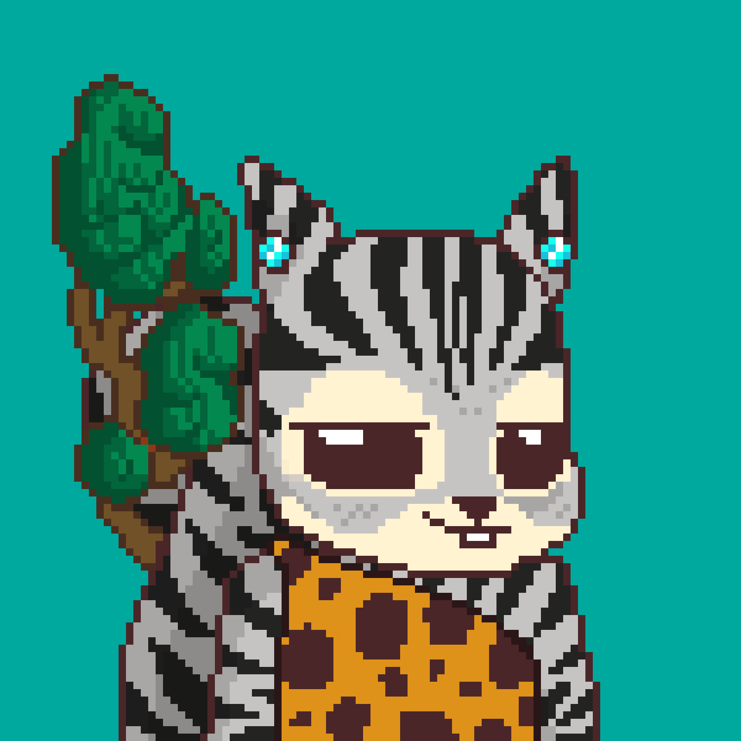 Pixel Squirrels #8162 NFT on Algorand