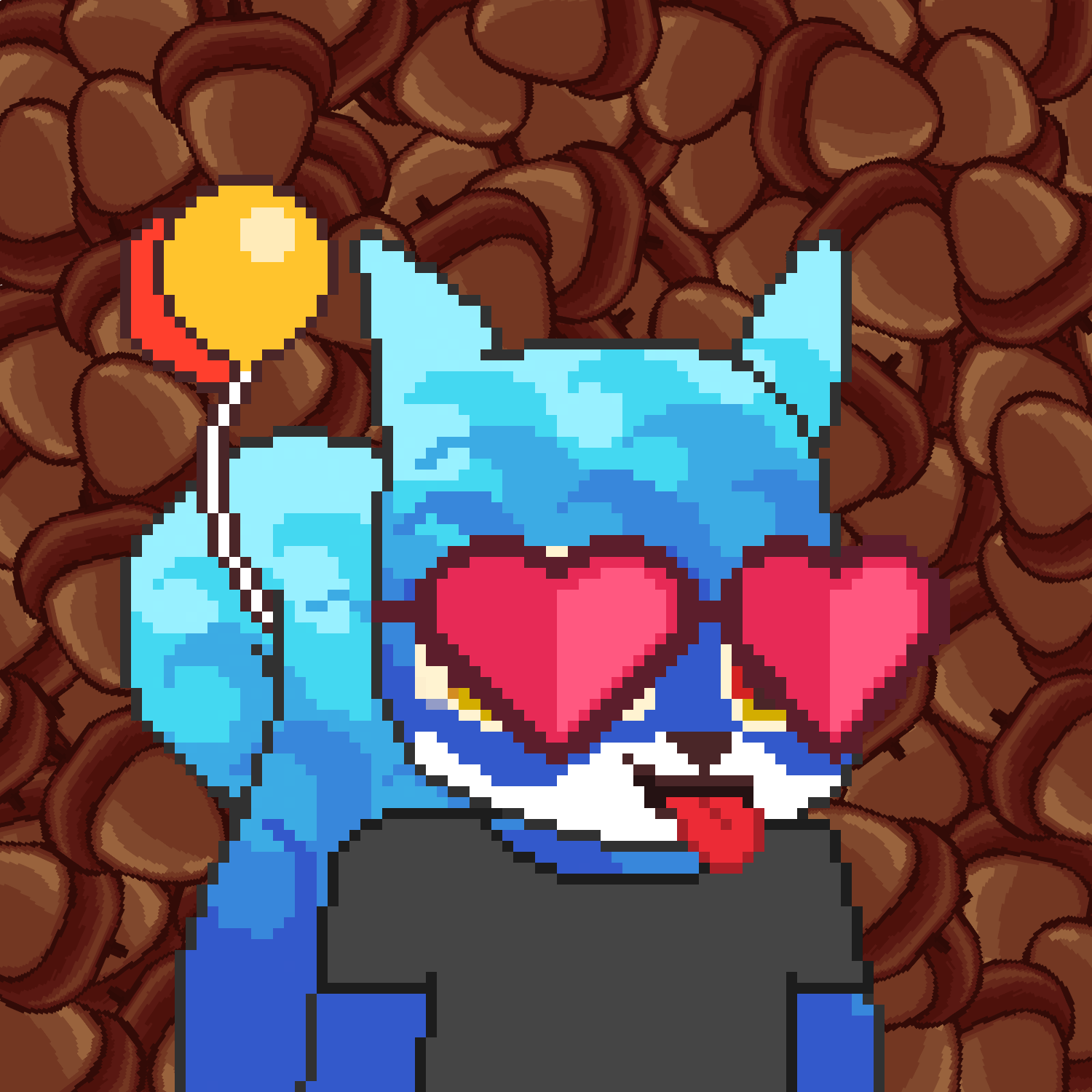 Pixel Squirrels #818 NFT on Algorand