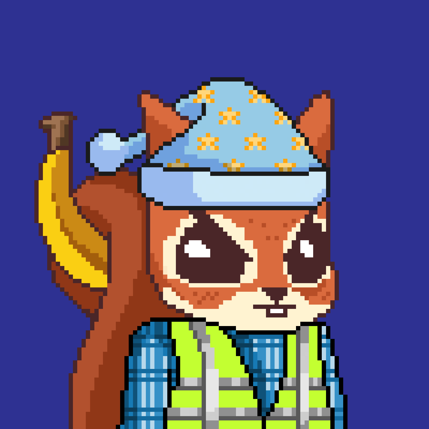 Pixel Squirrels #8180 NFT on Algorand