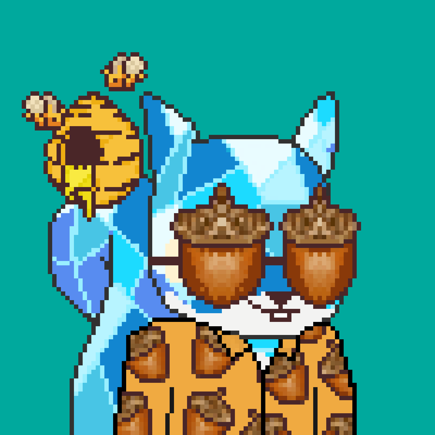 Pixel Squirrels #8182 NFT on Algorand