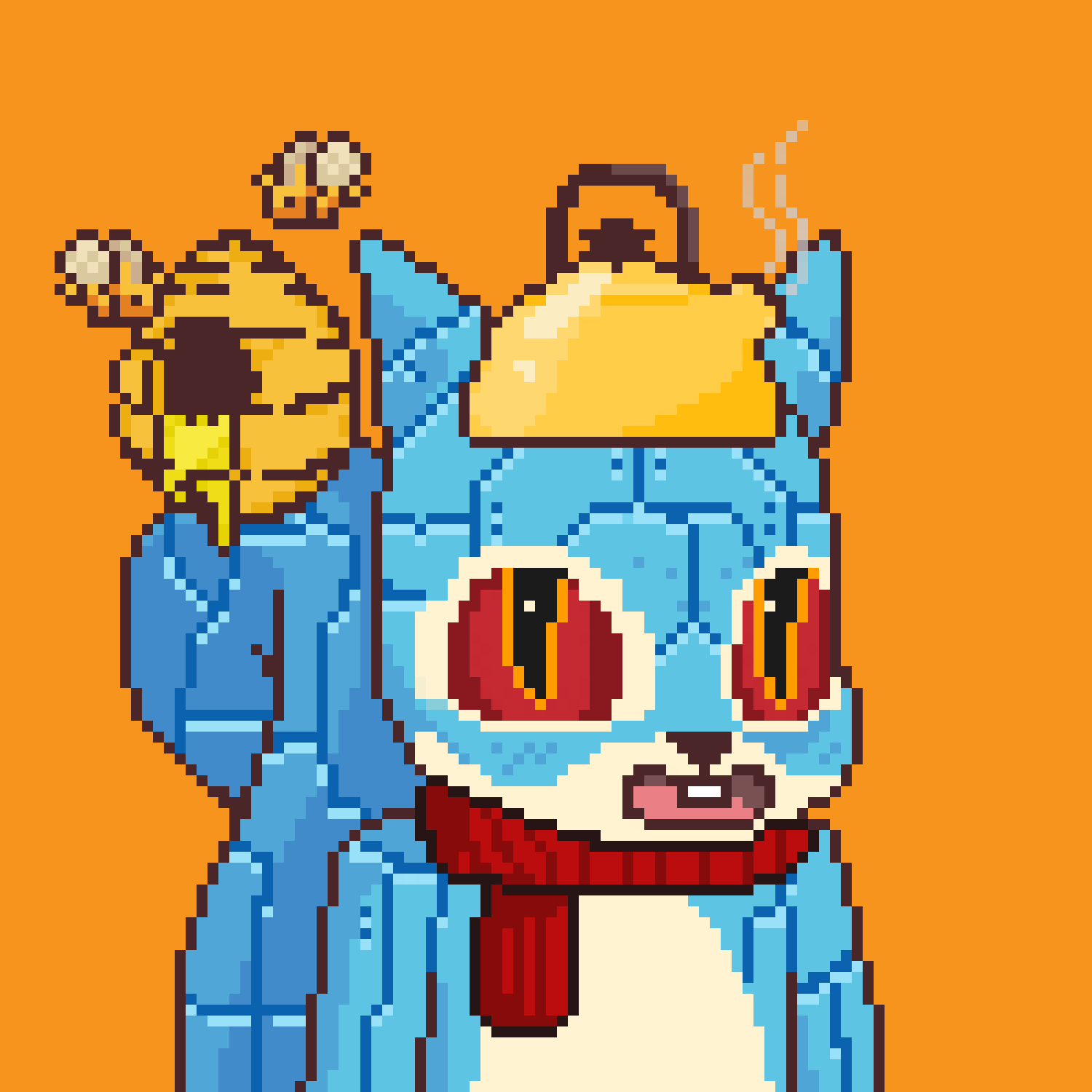 Pixel Squirrels #8190 NFT on Algorand