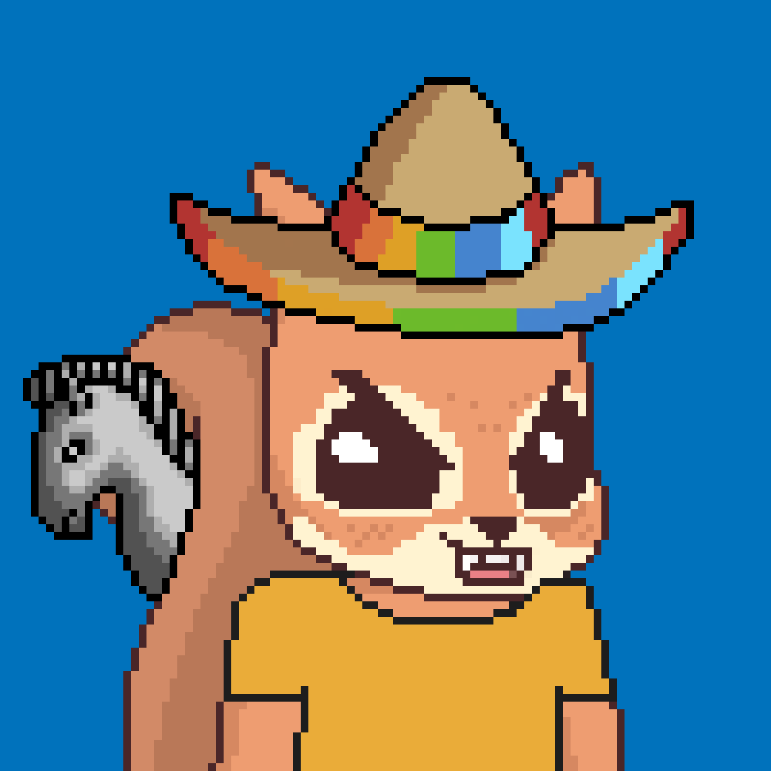 Pixel Squirrels #8193 NFT on Algorand