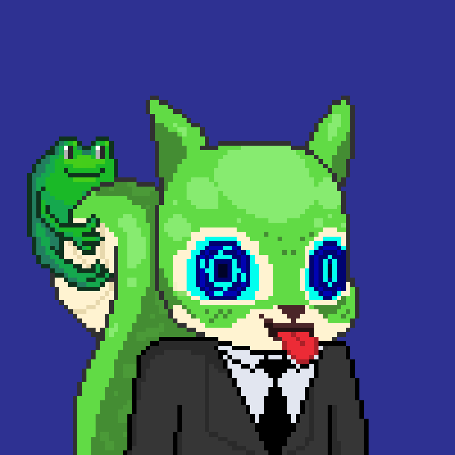 Pixel Squirrels #8195 NFT on Algorand