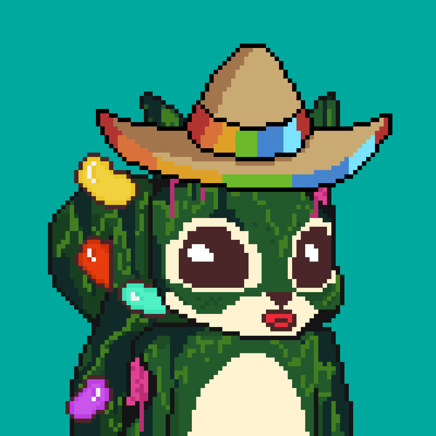 Pixel Squirrels #8196 NFT on Algorand