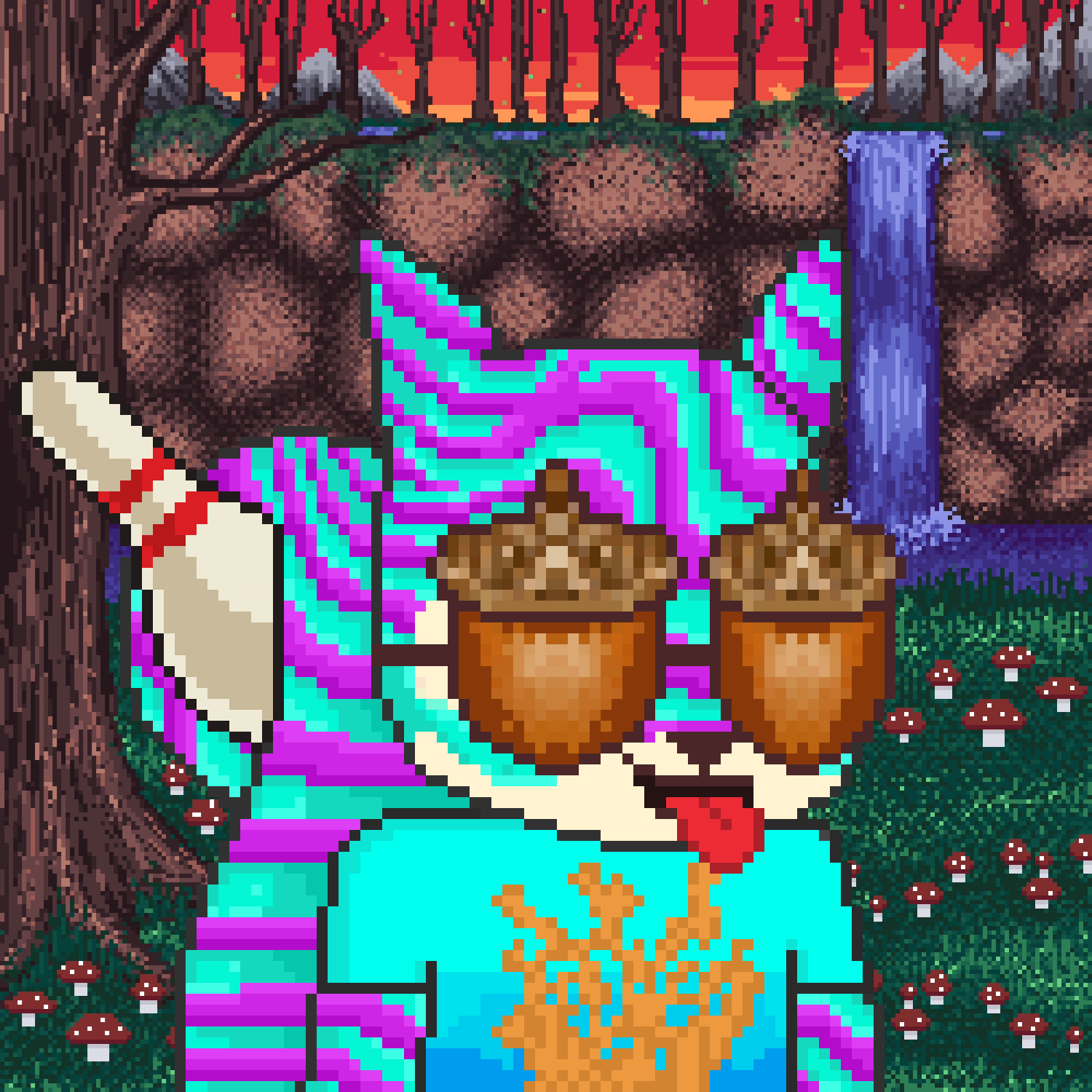 Pixel Squirrels #8221 NFT on Algorand