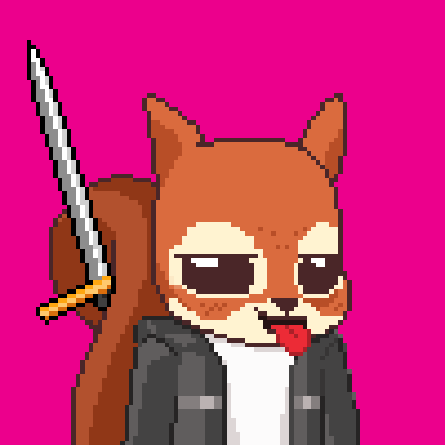 Pixel Squirrels #8223 NFT on Algorand