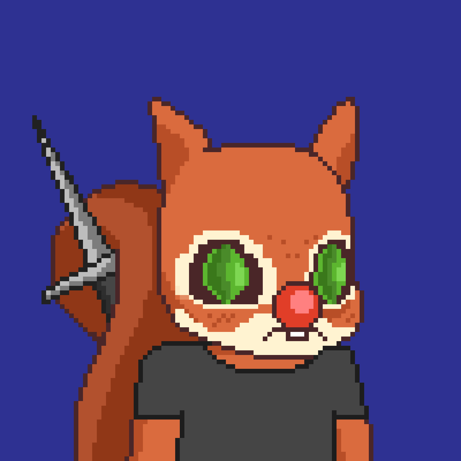 Pixel Squirrels #8226 NFT on Algorand