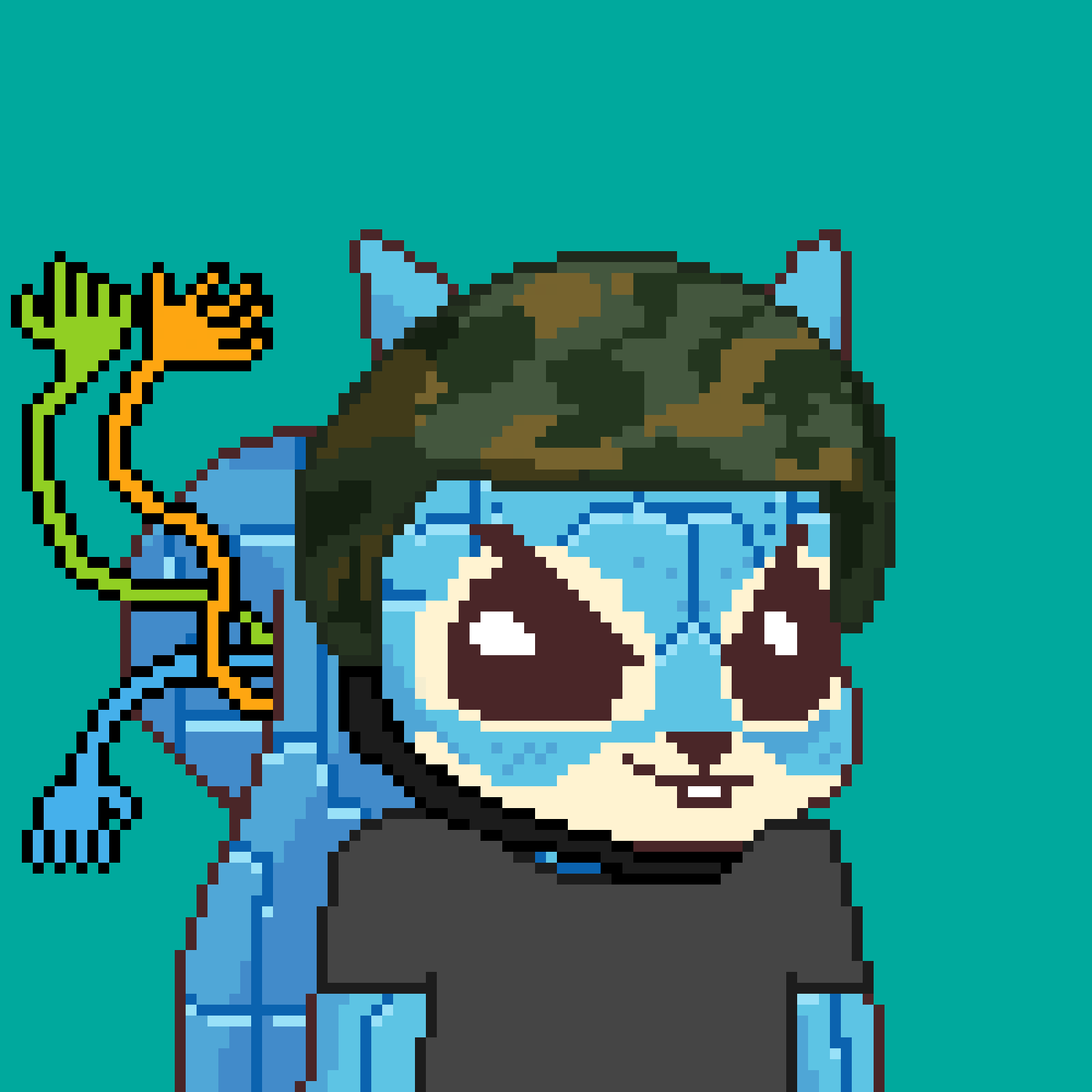 Pixel Squirrels #8227 NFT on Algorand