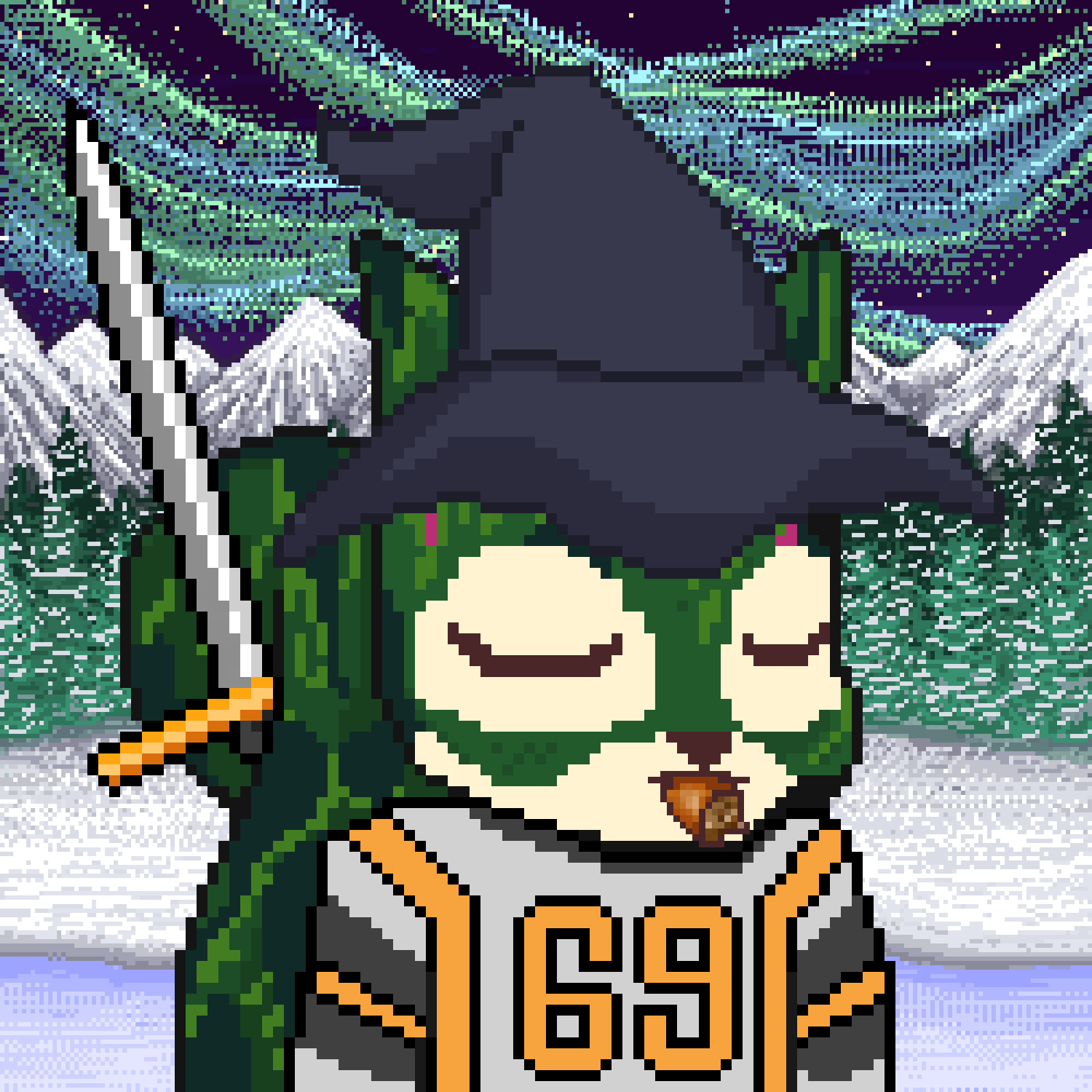 Pixel Squirrels #8228 NFT on Algorand