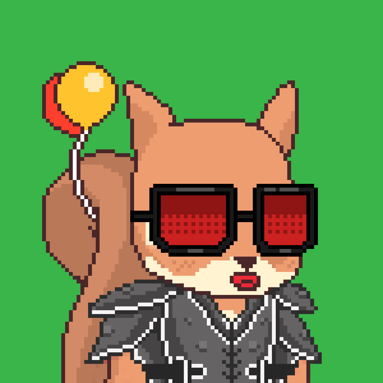 Pixel Squirrels #8229 NFT on Algorand