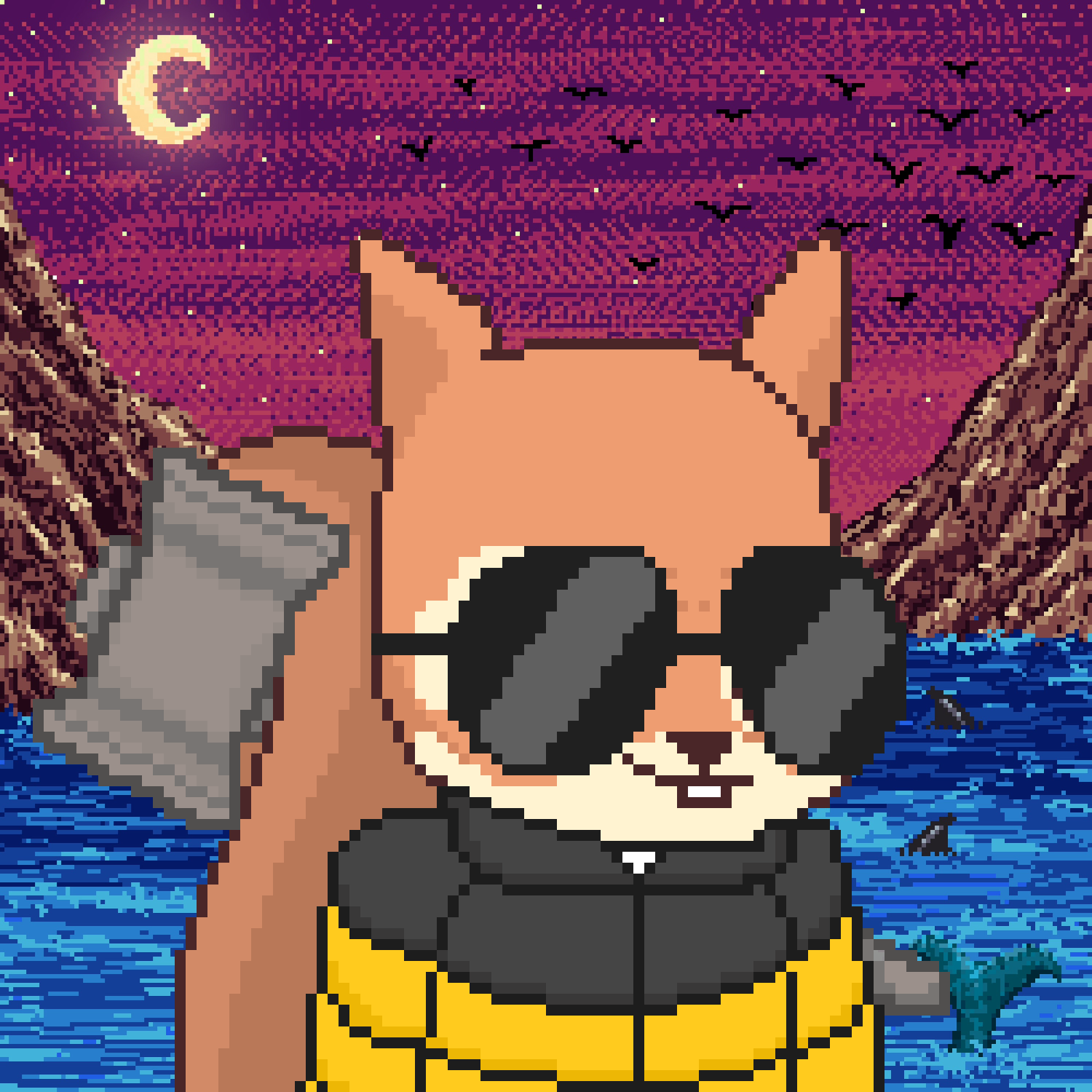 Pixel Squirrels #8234 NFT on Algorand