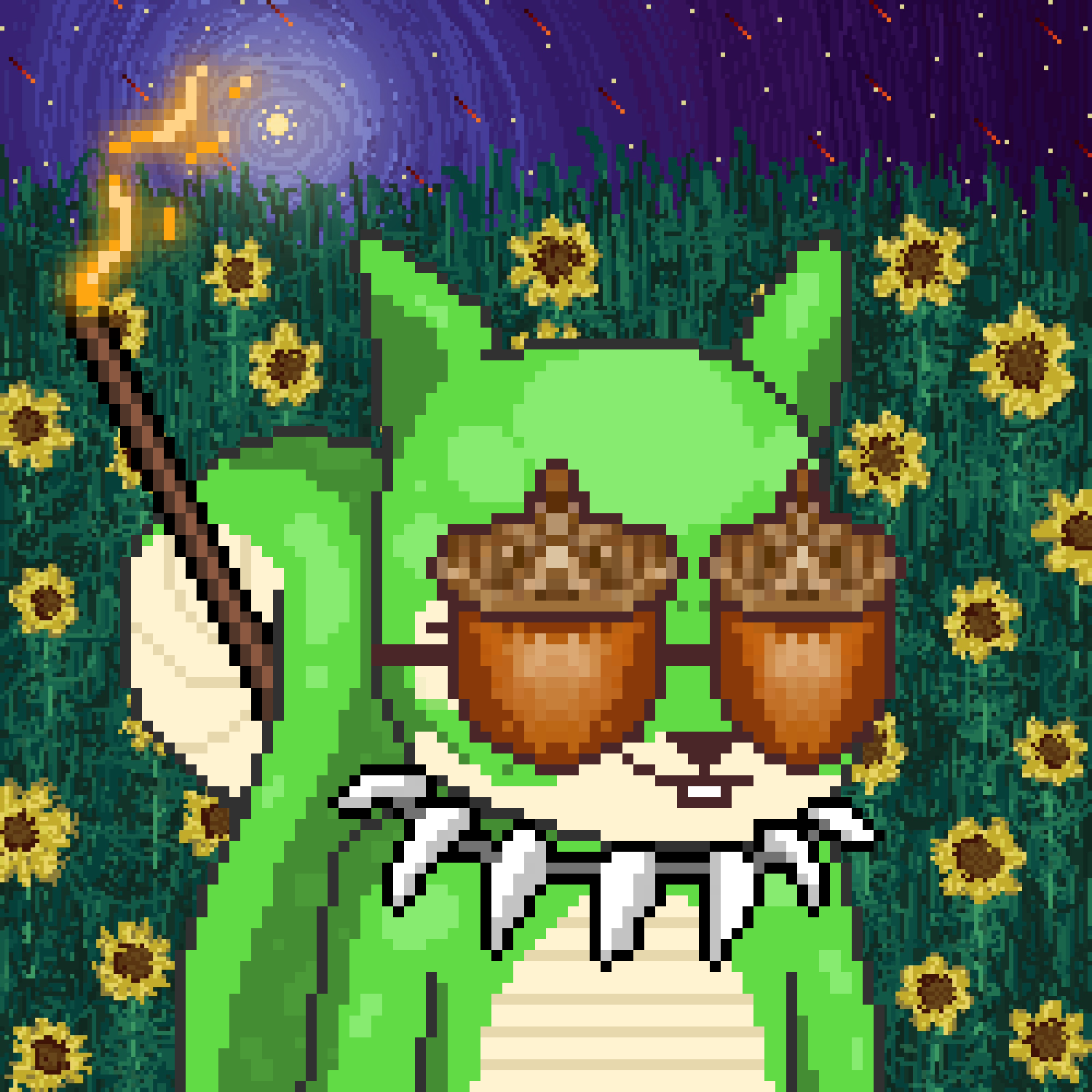 Pixel Squirrels #8237 NFT on Algorand