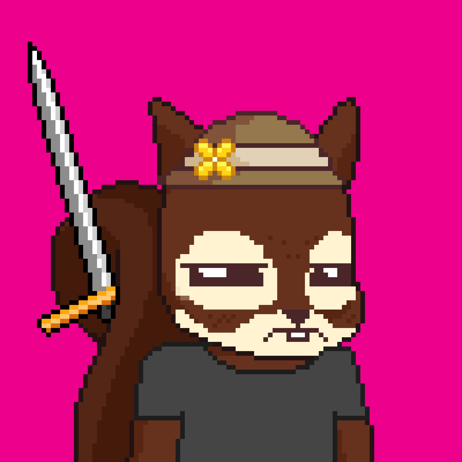 Pixel Squirrels #8243 NFT on Algorand