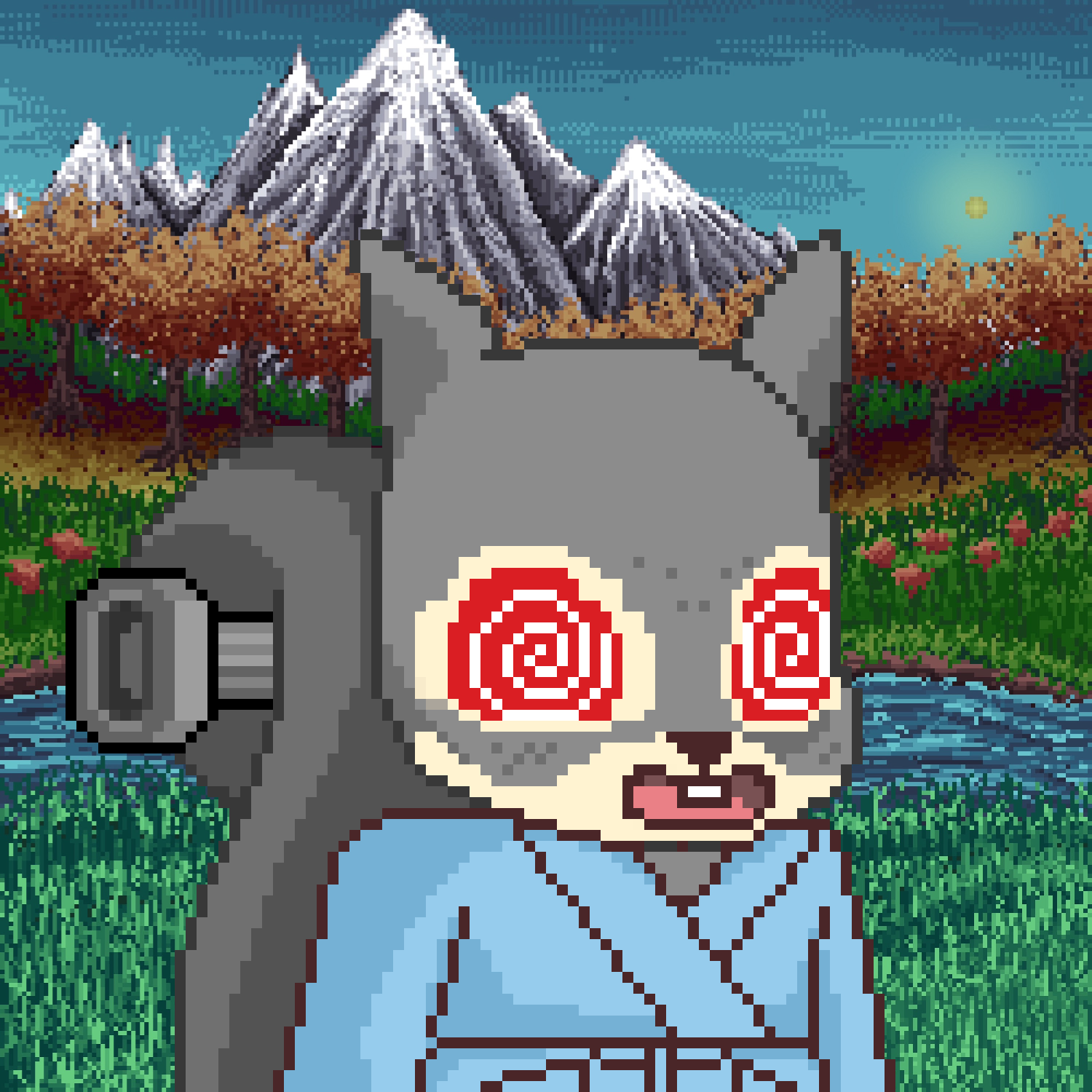 Pixel Squirrels #8244 NFT on Algorand