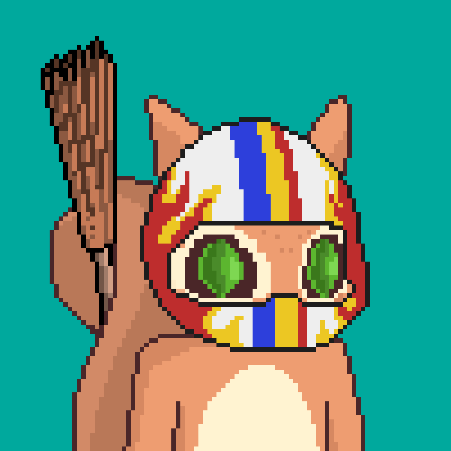 Pixel Squirrels #8248 NFT on Algorand