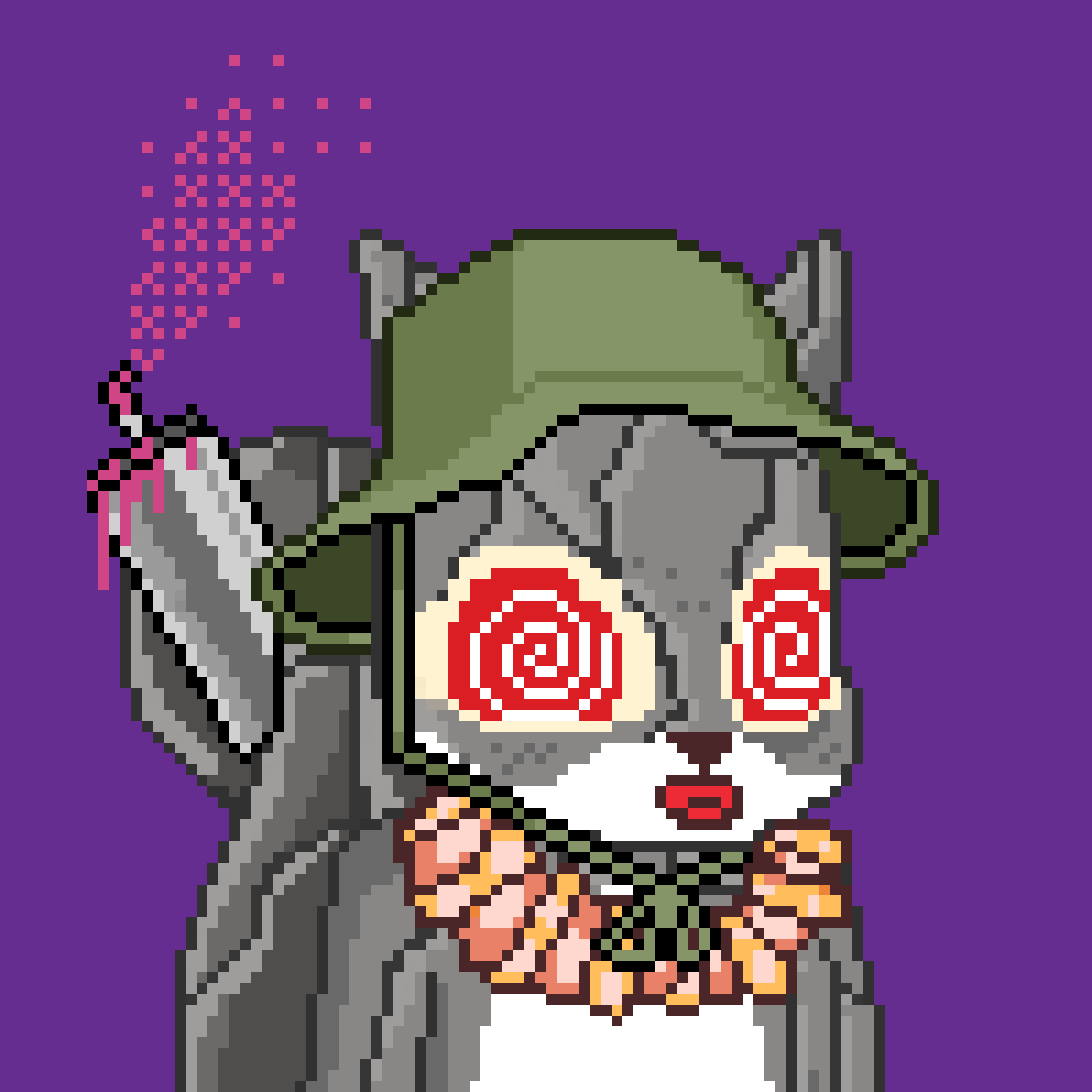 Pixel Squirrels #8267 NFT on Algorand