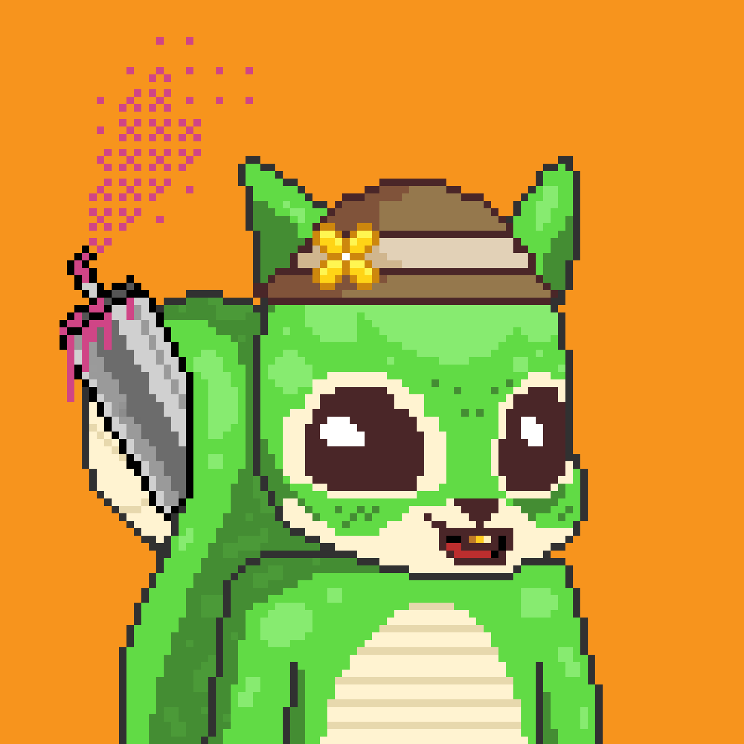 Pixel Squirrels #8277 NFT on Algorand