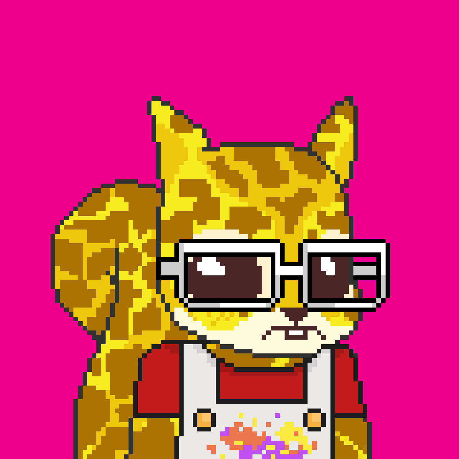Pixel Squirrels #828 NFT on Algorand