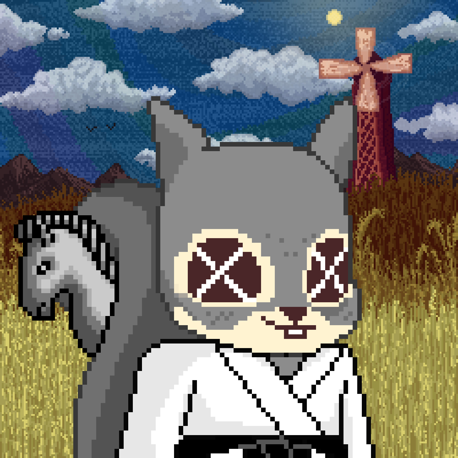 Pixel Squirrels #8294 NFT on Algorand