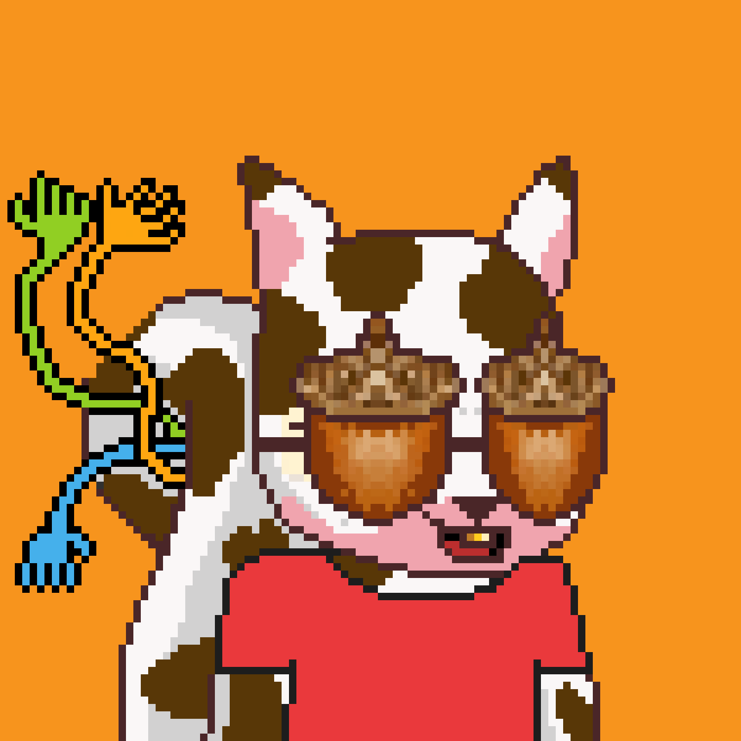 Pixel Squirrels #8300 NFT on Algorand