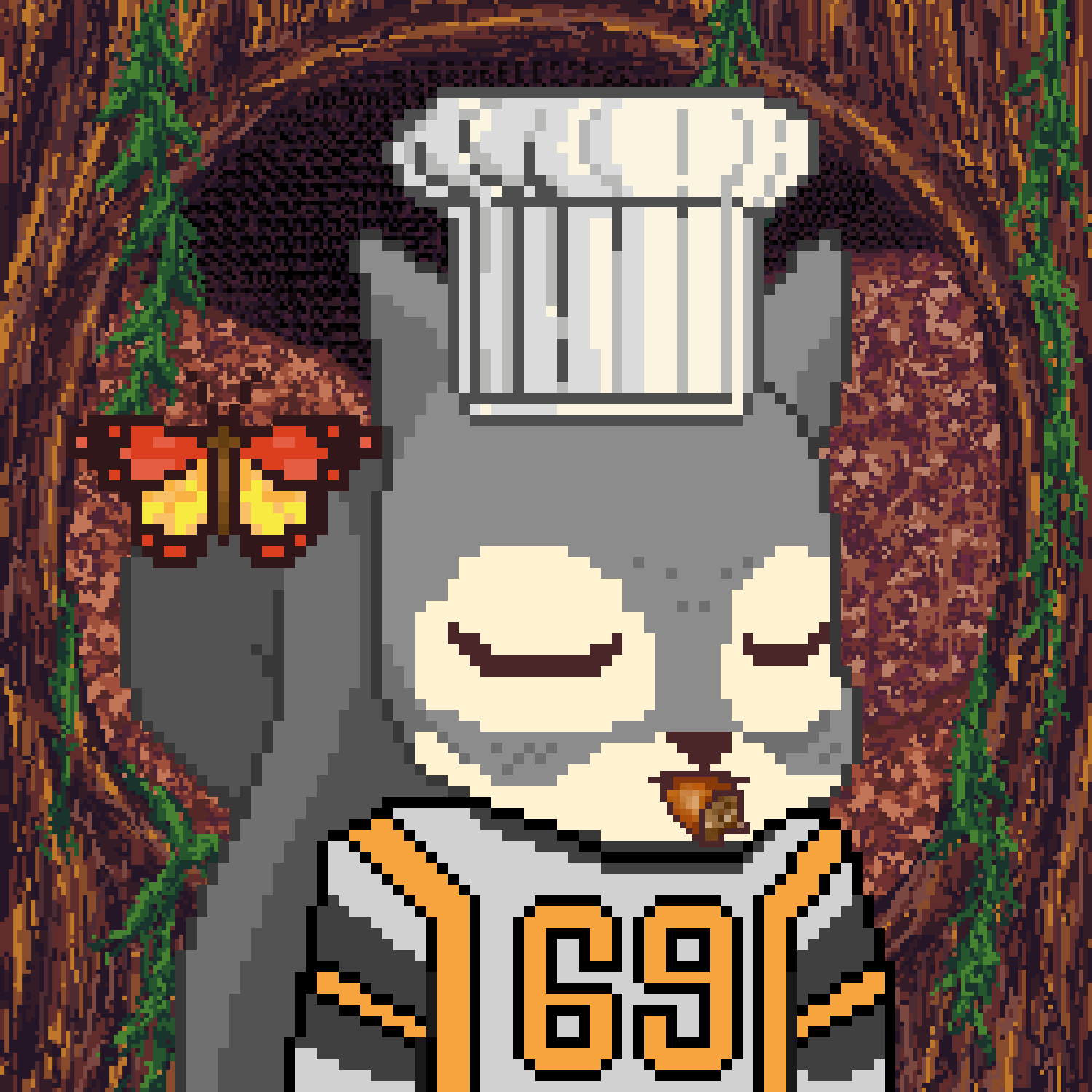 Pixel Squirrels #8308 NFT on Algorand