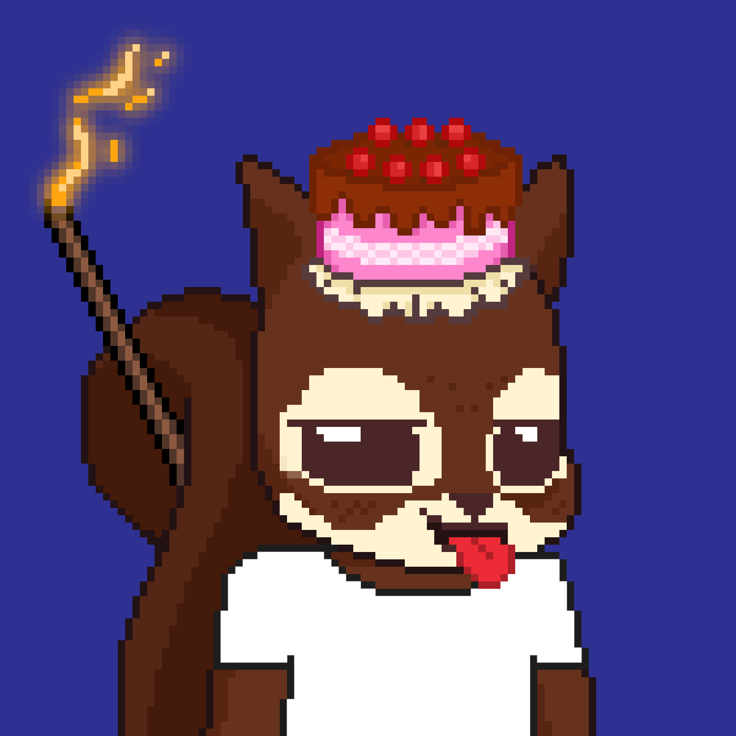 Pixel Squirrels #8310 NFT on Algorand