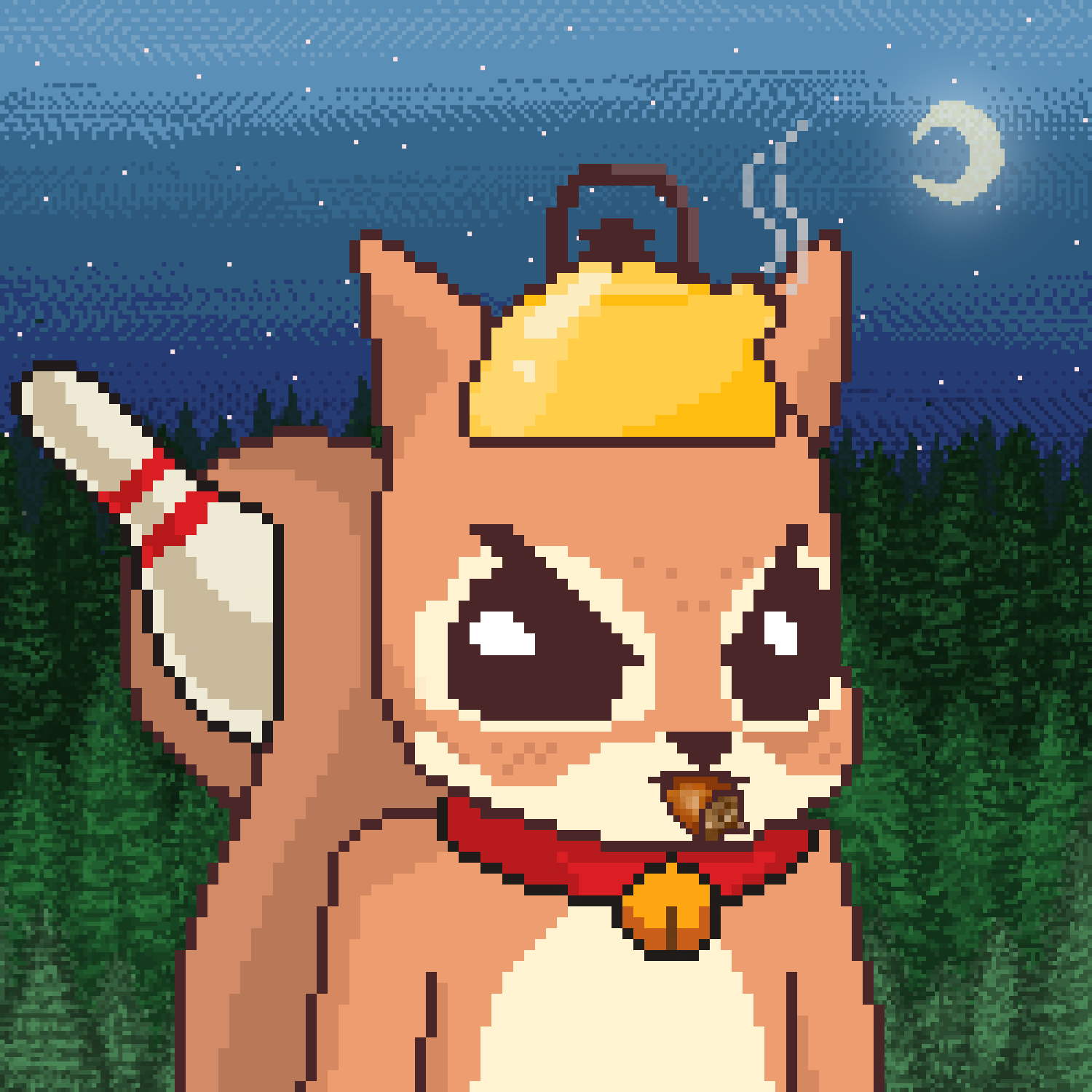 Pixel Squirrels #8320 NFT on Algorand