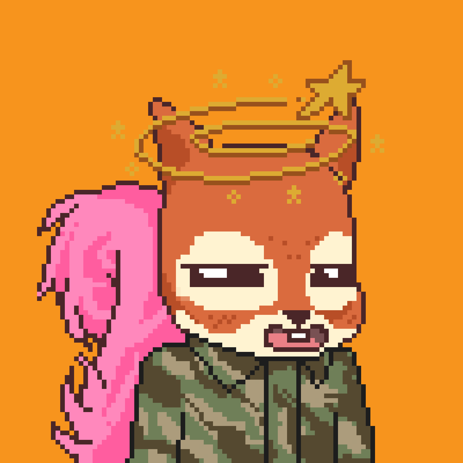 Pixel Squirrels #8323 NFT on Algorand