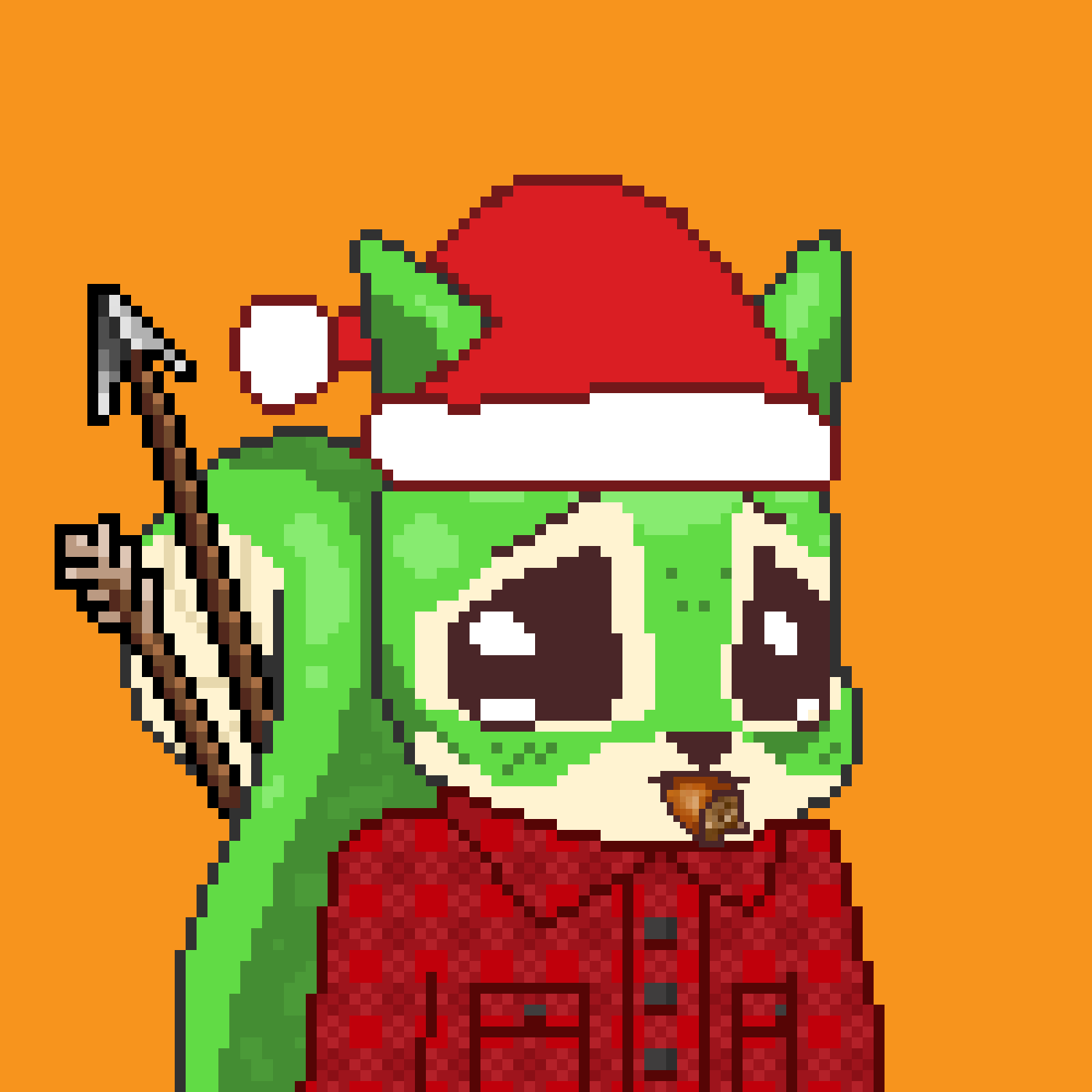 Pixel Squirrels #8328 NFT on Algorand