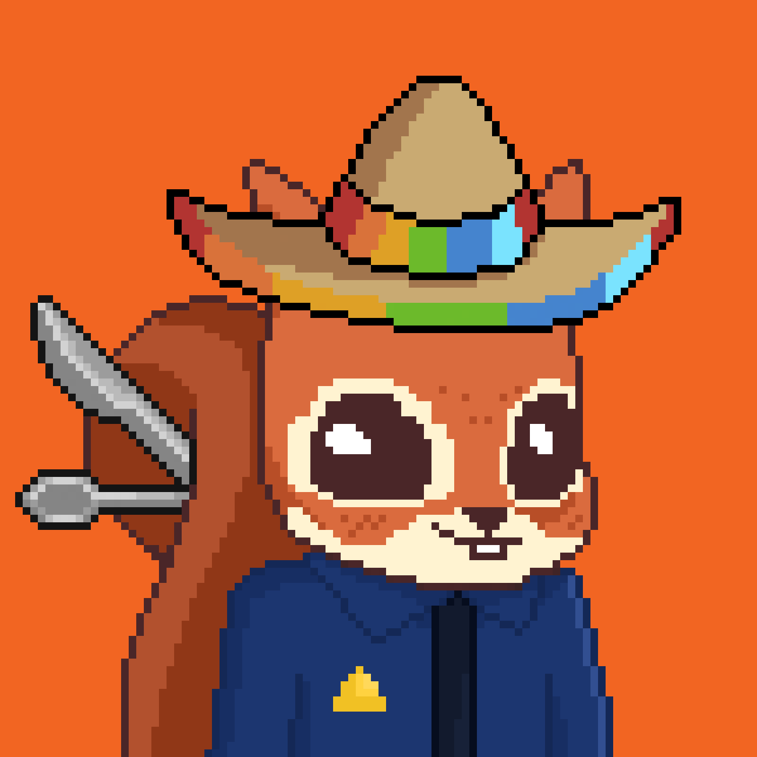 Pixel Squirrels #8329 NFT on Algorand