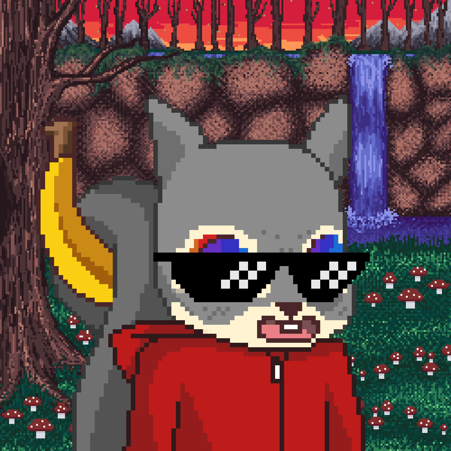 Pixel Squirrels #8333 NFT on Algorand