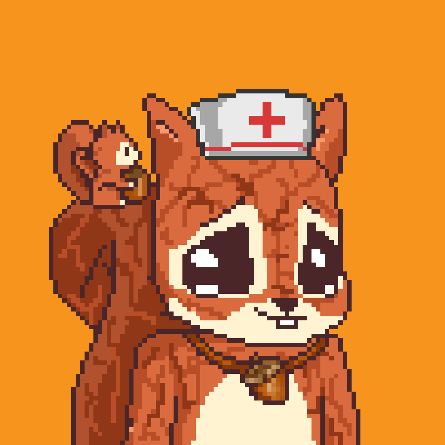 Pixel Squirrels #8334 NFT on Algorand