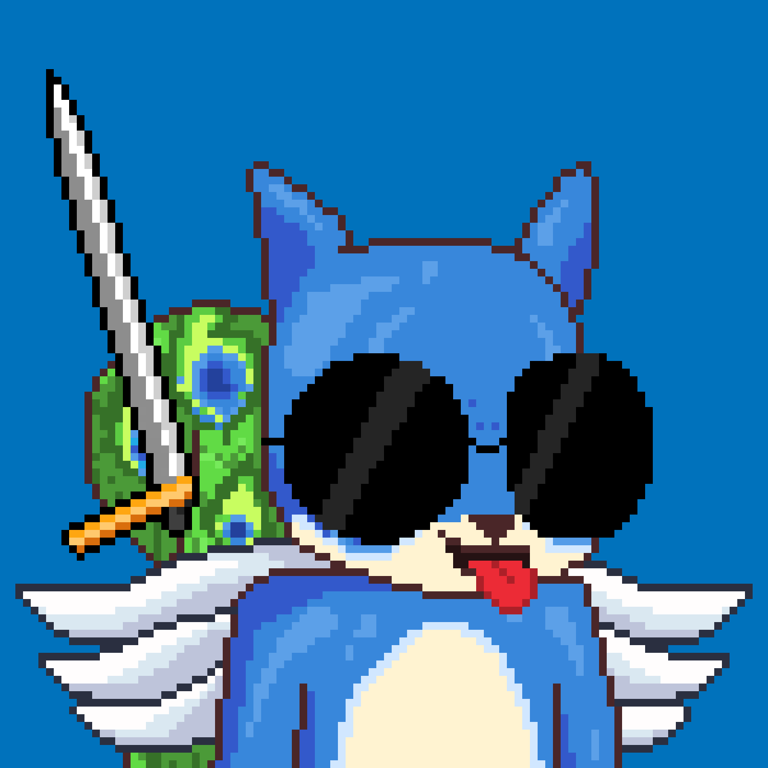 Pixel Squirrels #8349 NFT on Algorand