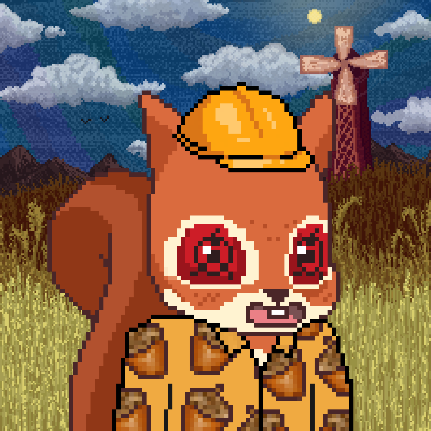 Pixel Squirrels #8357 NFT on Algorand