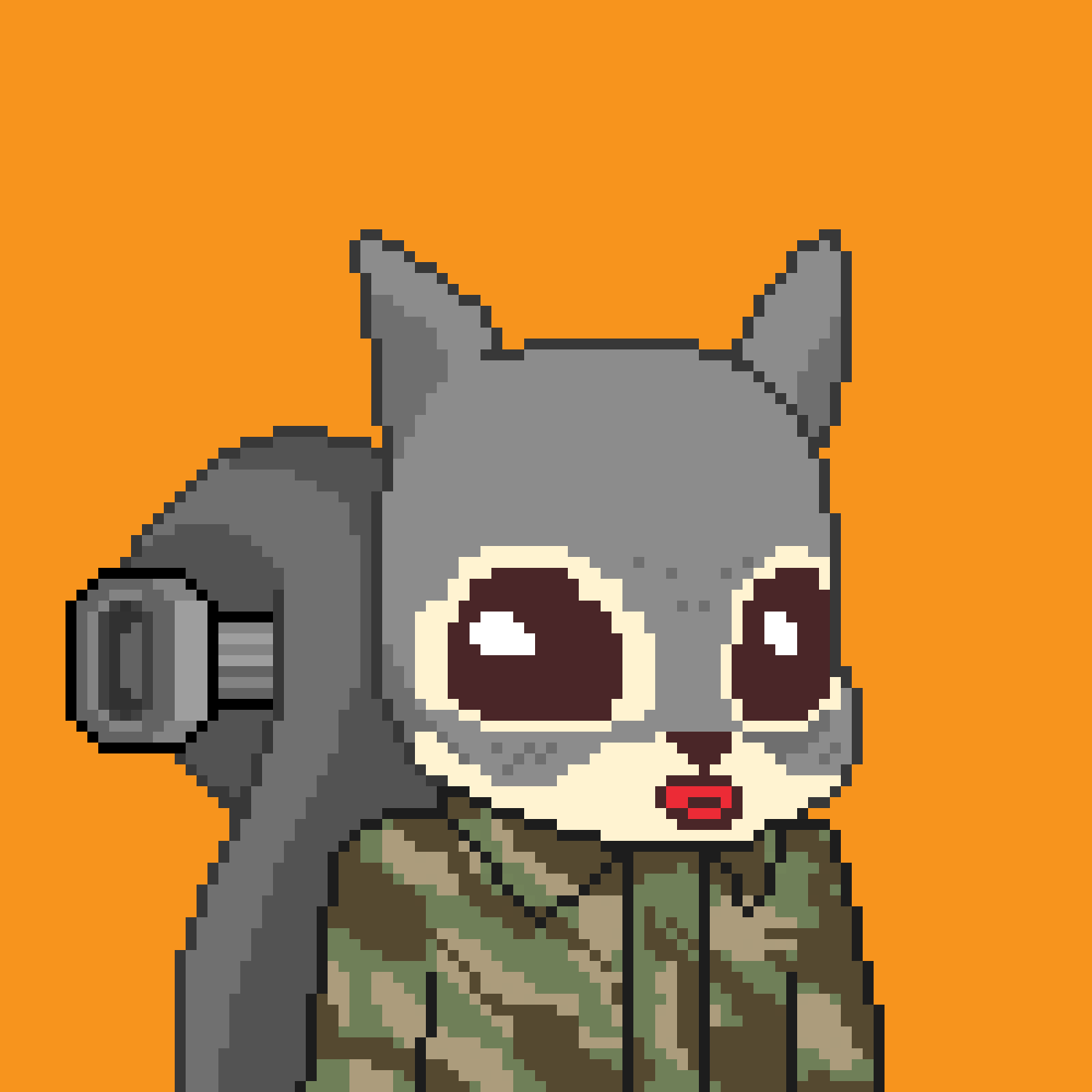 Pixel Squirrels #8369 NFT on Algorand