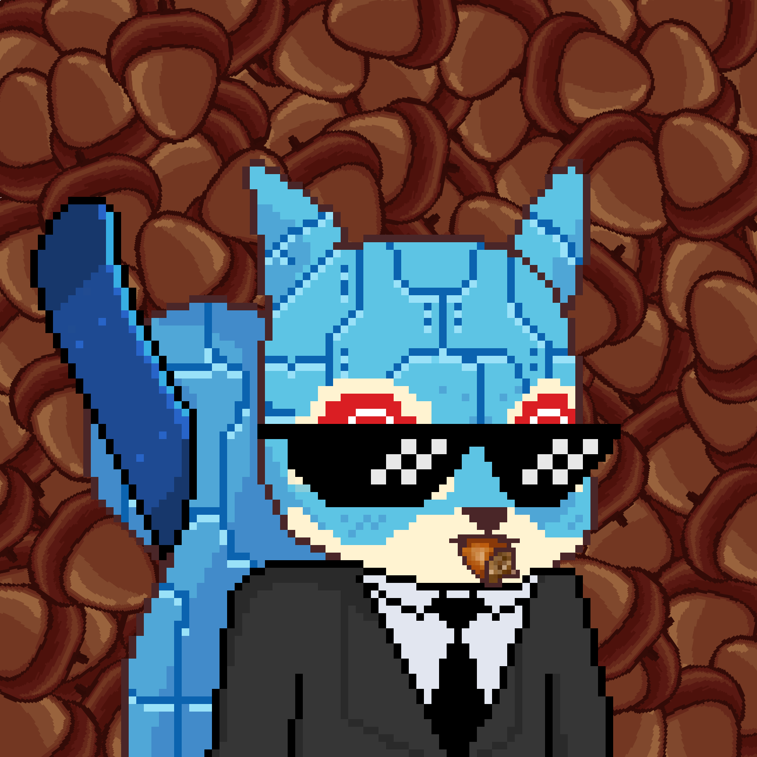 Pixel Squirrels #8371 NFT on Algorand