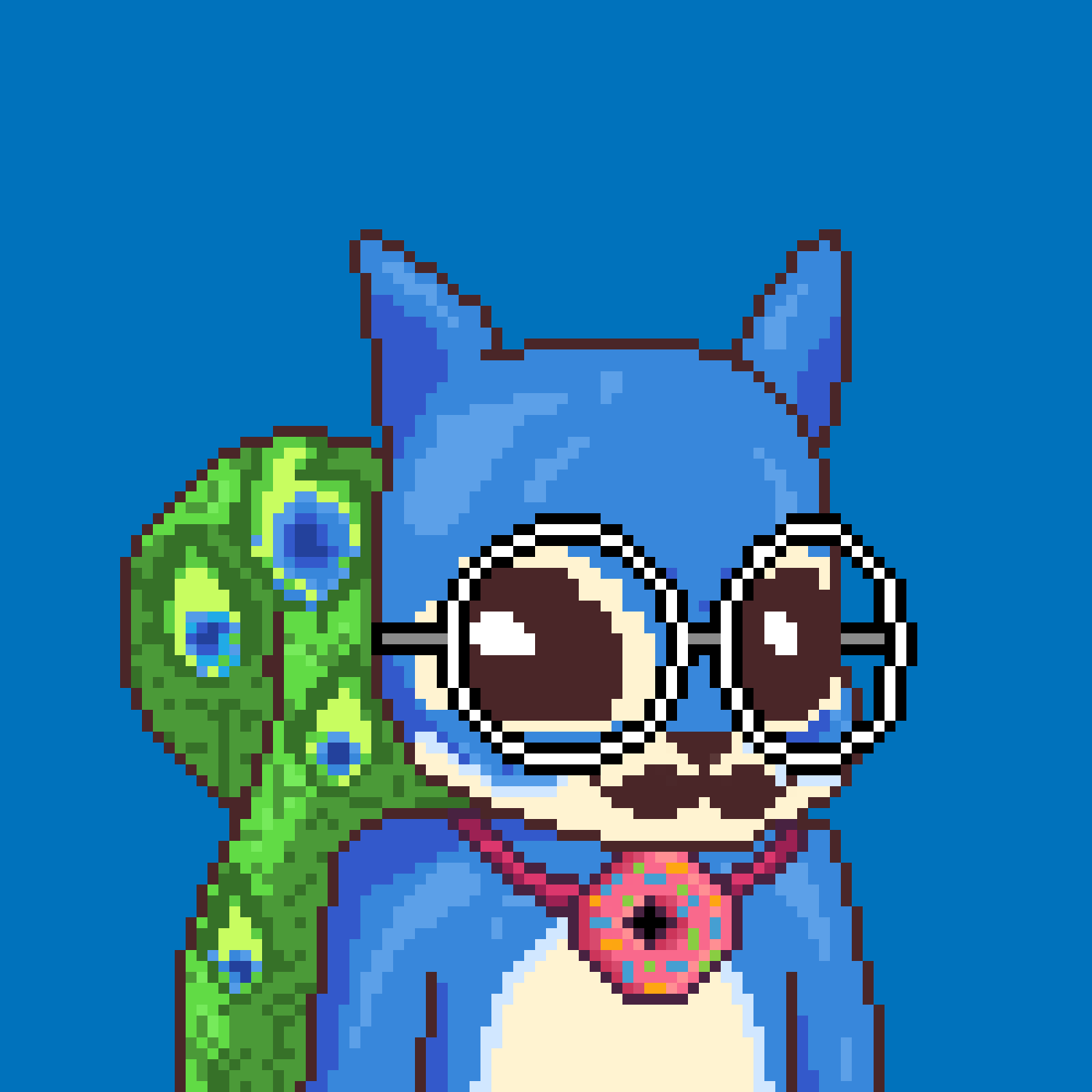 Pixel Squirrels #8381 NFT on Algorand