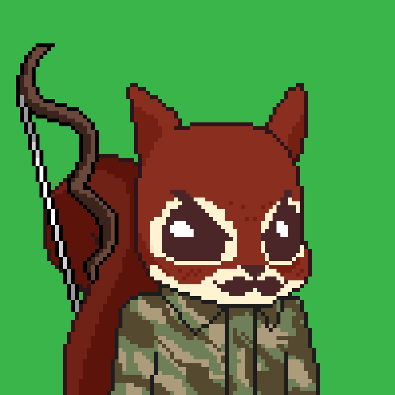 Pixel Squirrels #8384 NFT on Algorand