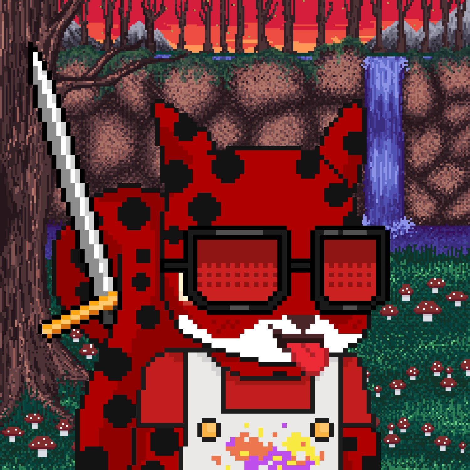 Pixel Squirrels #8401 NFT on Algorand