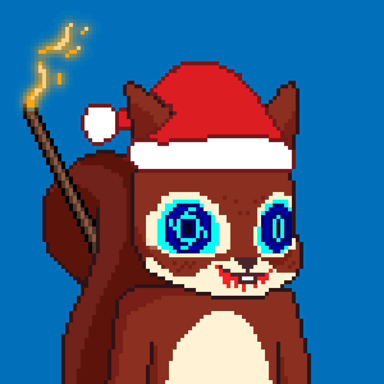 Pixel Squirrels #8411 NFT on Algorand